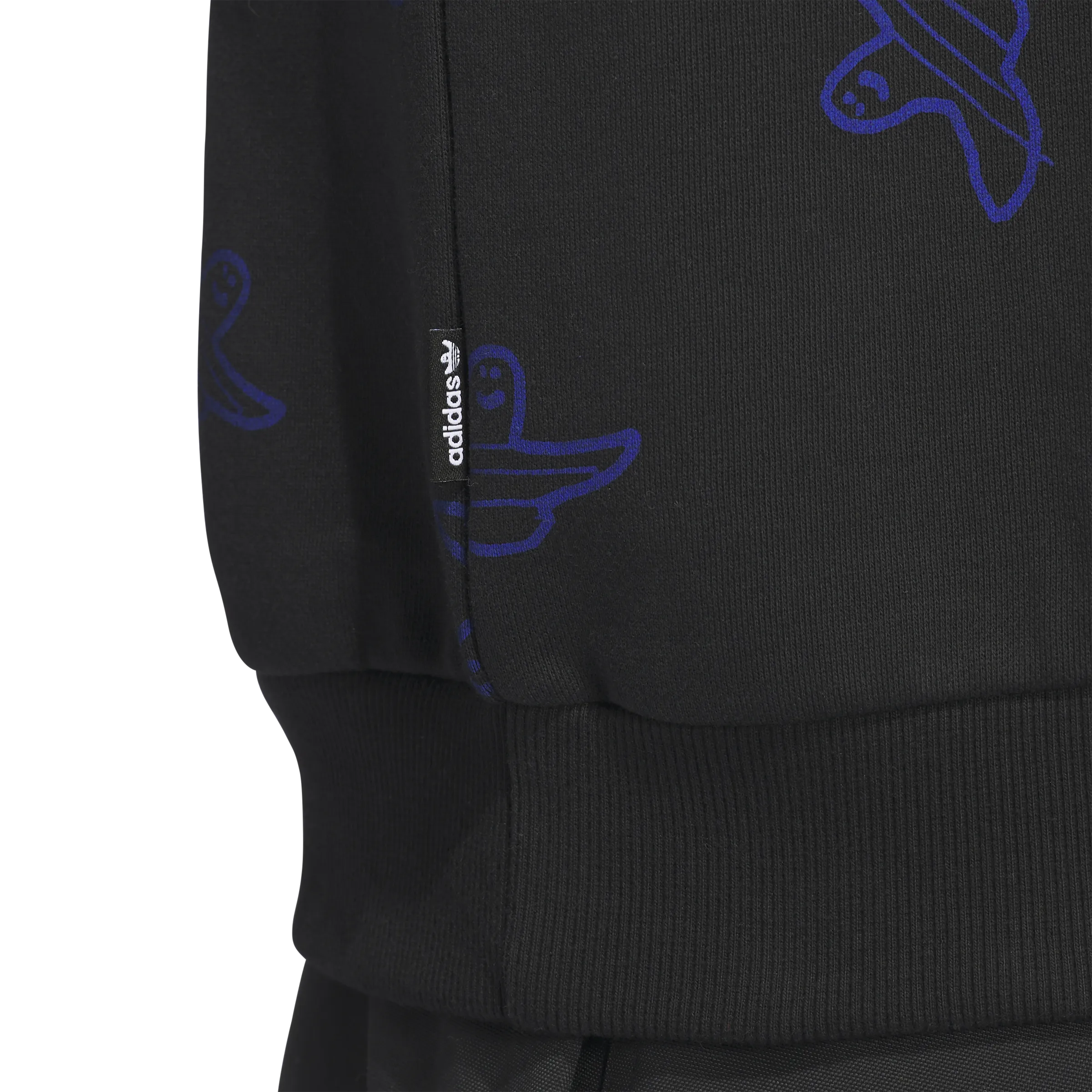 Adidas Shmoo AOP Hood Black/Royal Blue