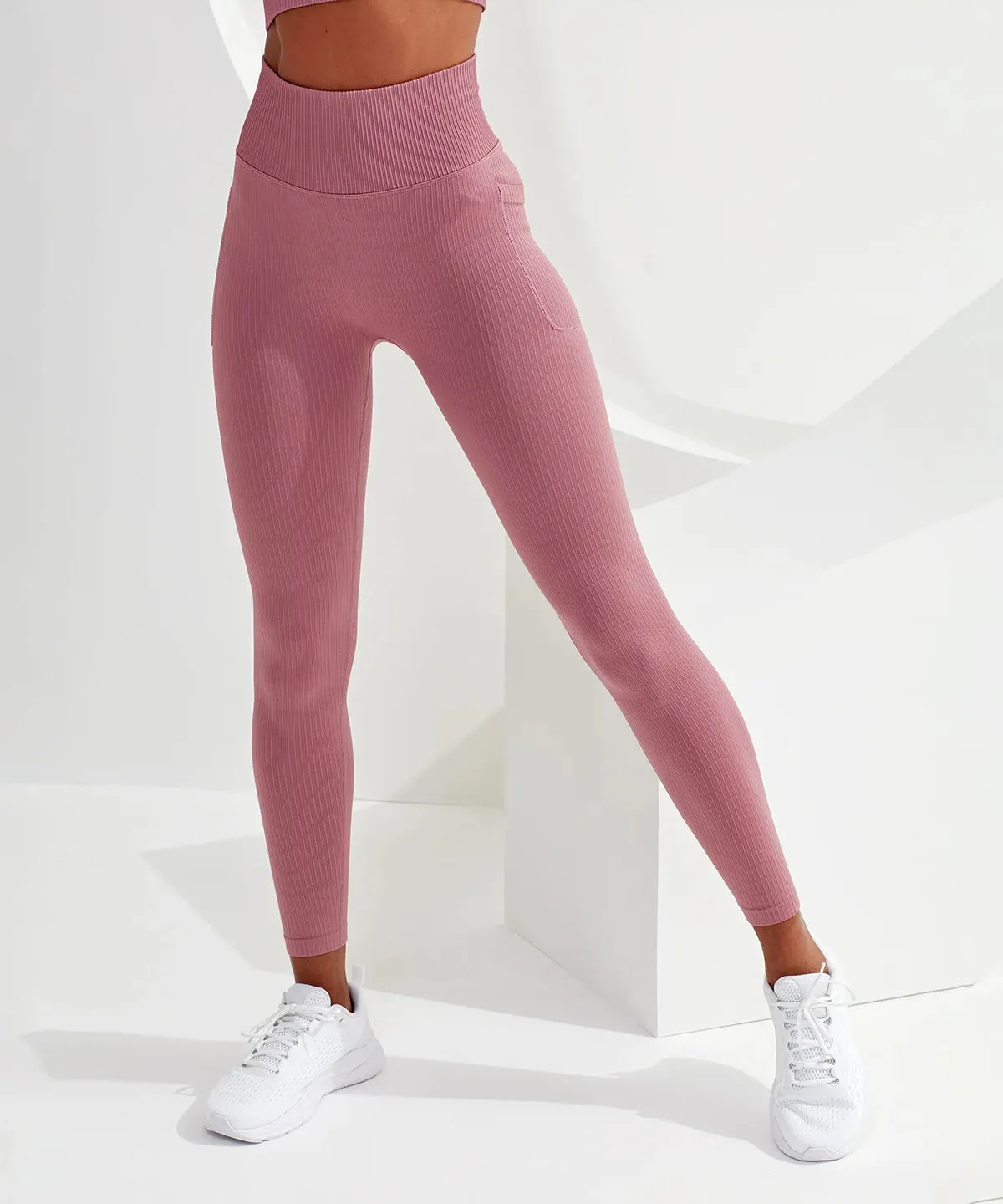 Charcoal Ribbed Leggings