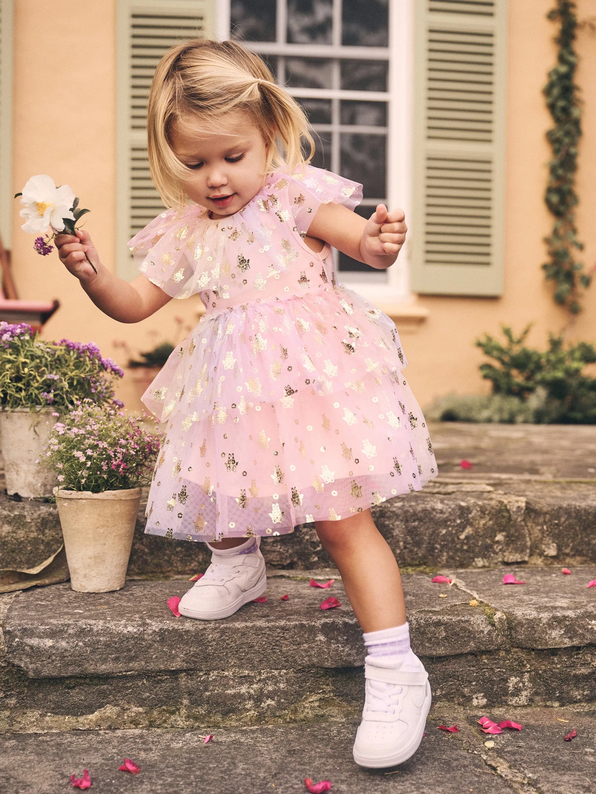 Fairy bunny dress for girl