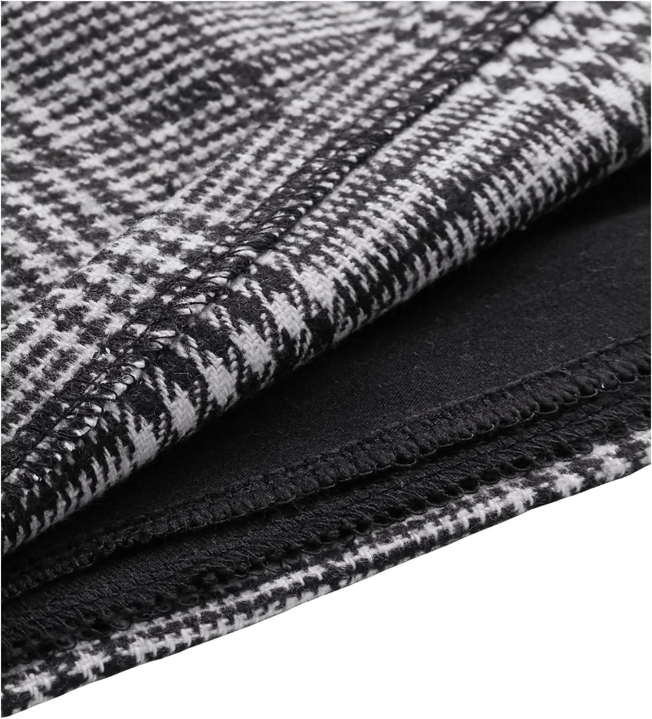 Floerns Women's Plaid High Waist Bodycon Mini Skirt
