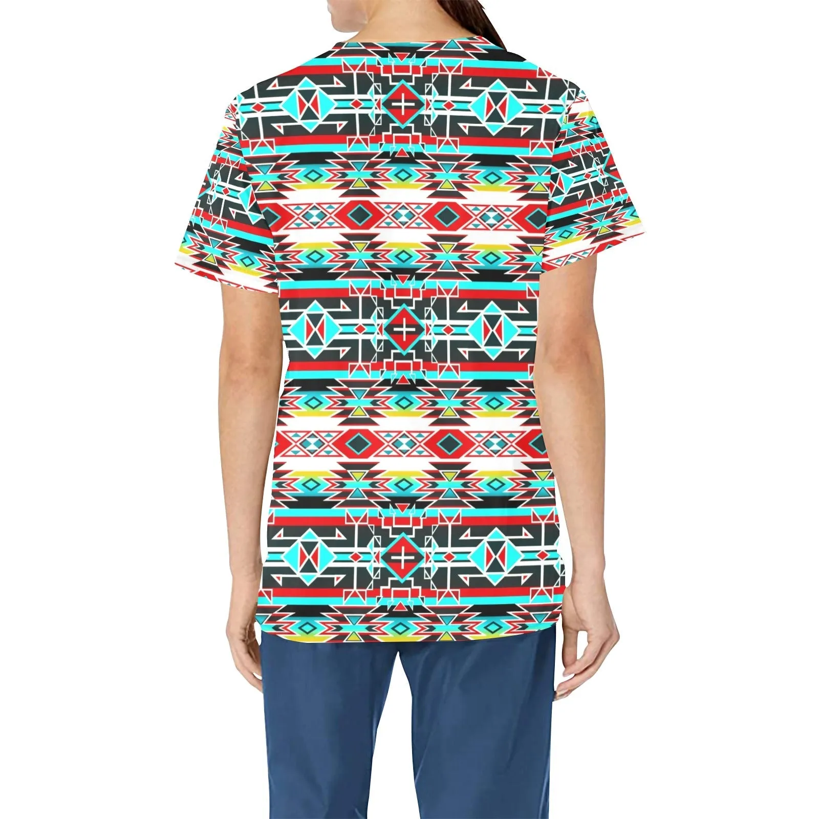 Force of Nature Windstorm Scrub Top