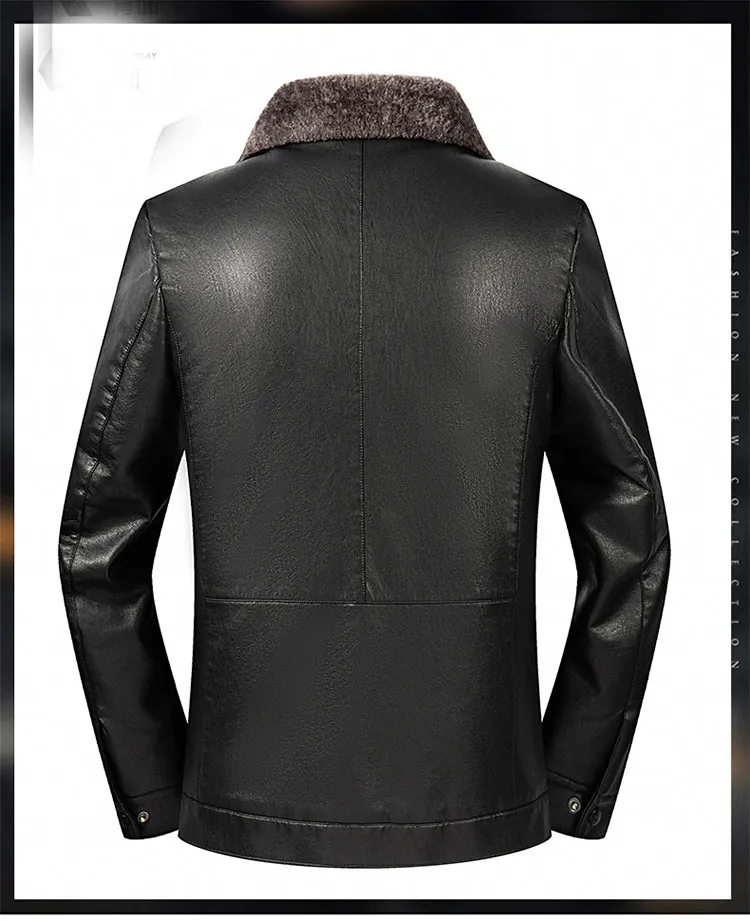 Funki Buys | Jackets | Men's Leather Luxury Sheepskin Jacket
