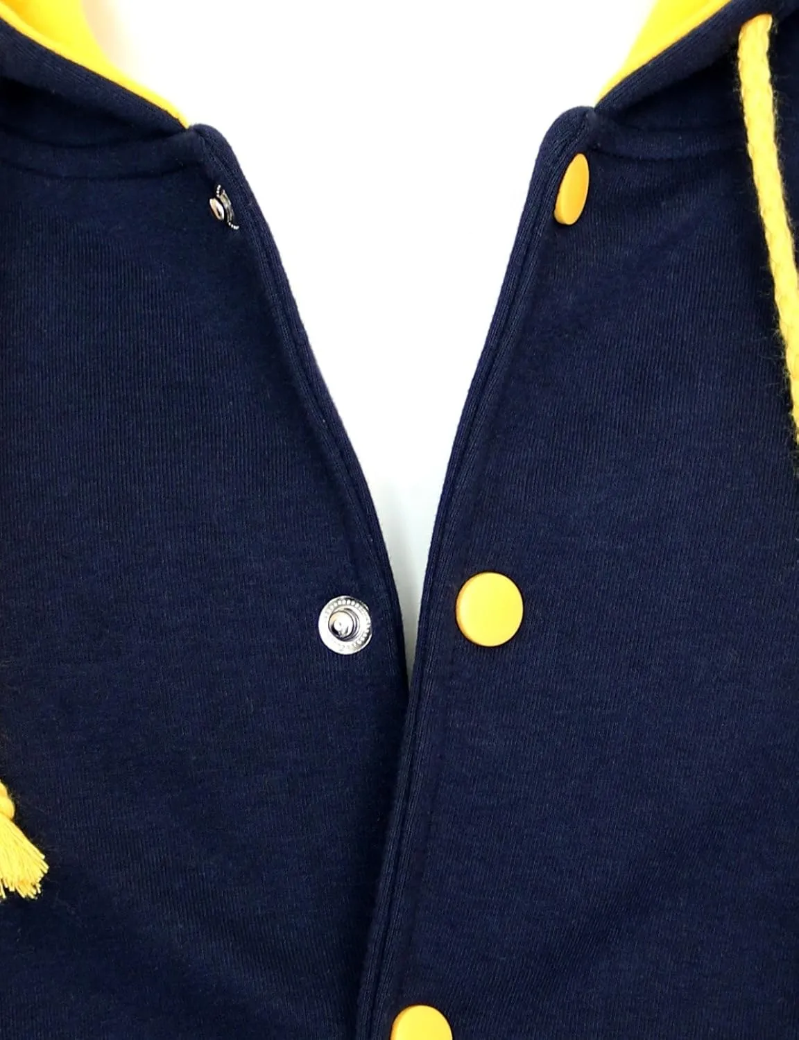 Hoodie Baseball Jacket Varsity Cotton Letterman Jacket