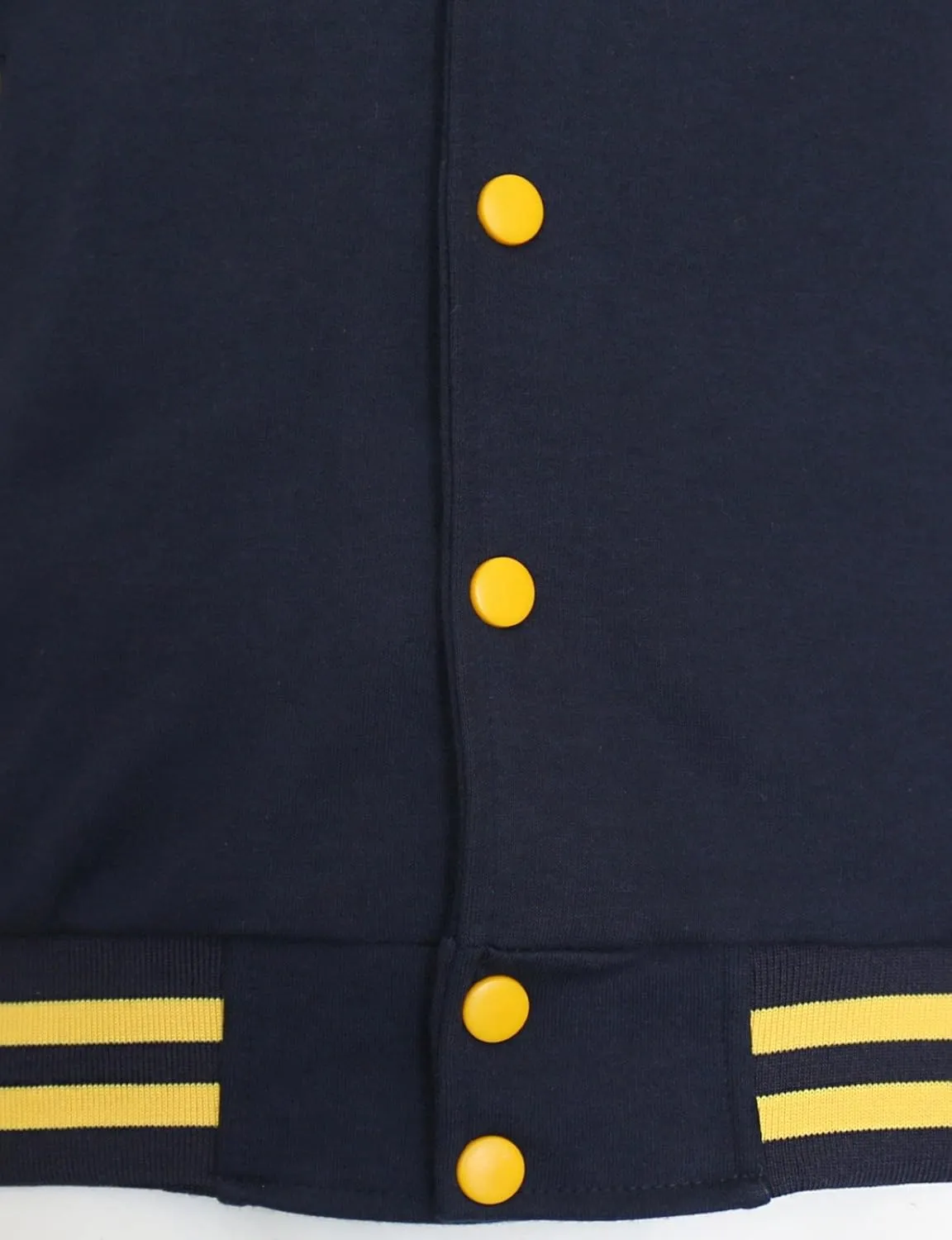 Hoodie Baseball Jacket Varsity Cotton Letterman Jacket