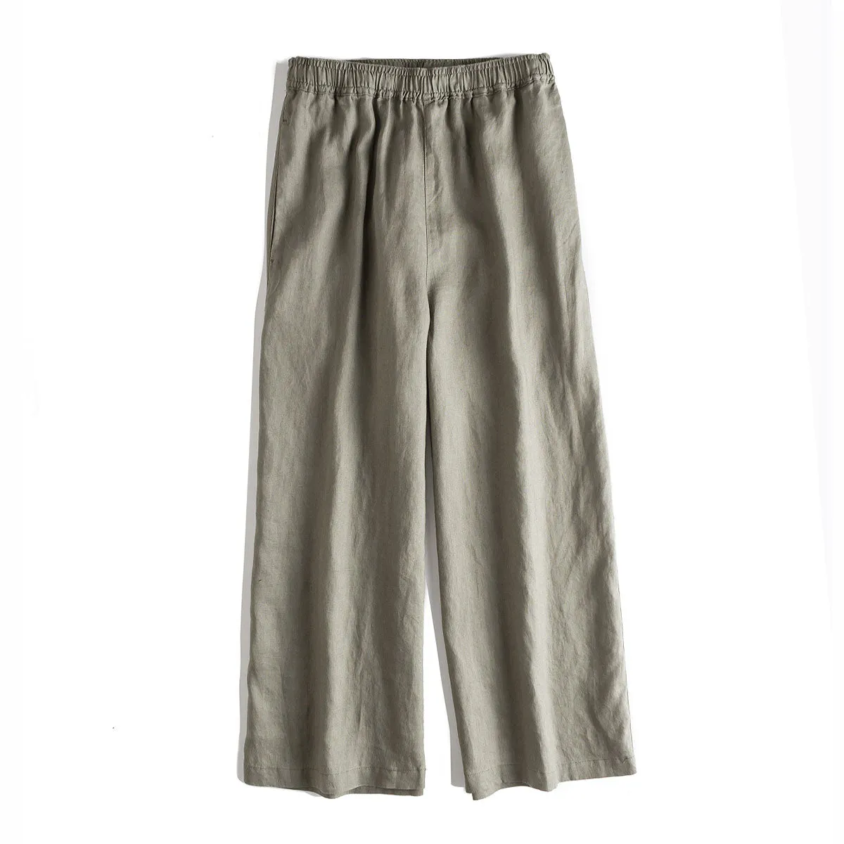 Loose Linen Casual Pants Women Straight Leg pants