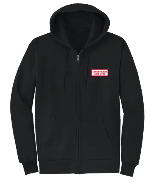 LTSL Zip Hoodie | Black