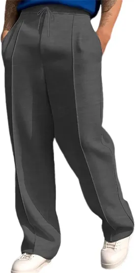 Mens Drawstring Stretchy Color Block Cargo Breathable Casual Regular Travel Sports Workwear Sweat Trousers Pants