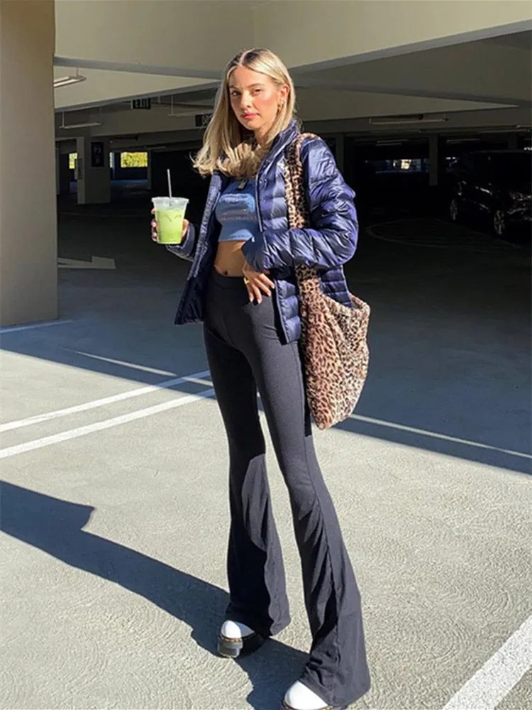 Stand Cool Straight Leg Flared Pants