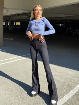 Stand Cool Straight Leg Flared Pants