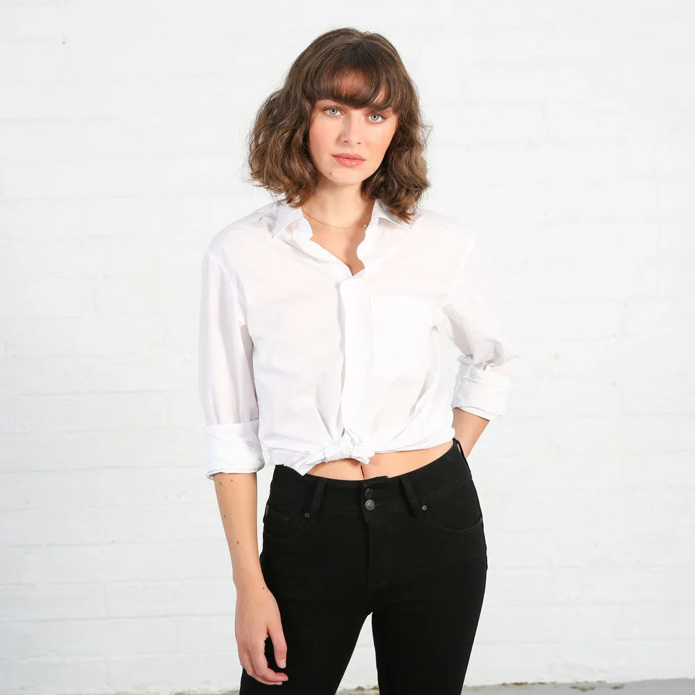 Stella Straight Jeans | Short Leg (Black)