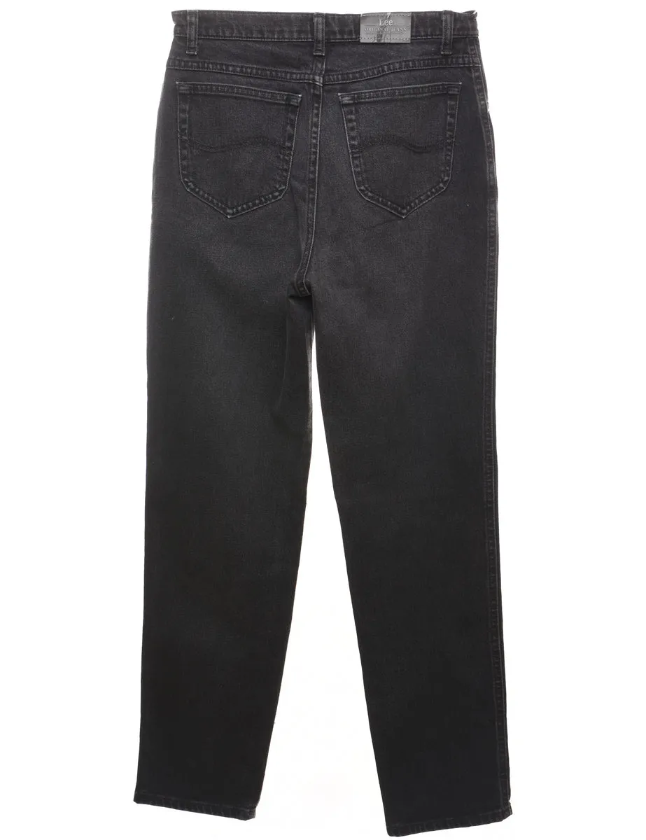 Tapered Black Lee Jeans - W29 L32