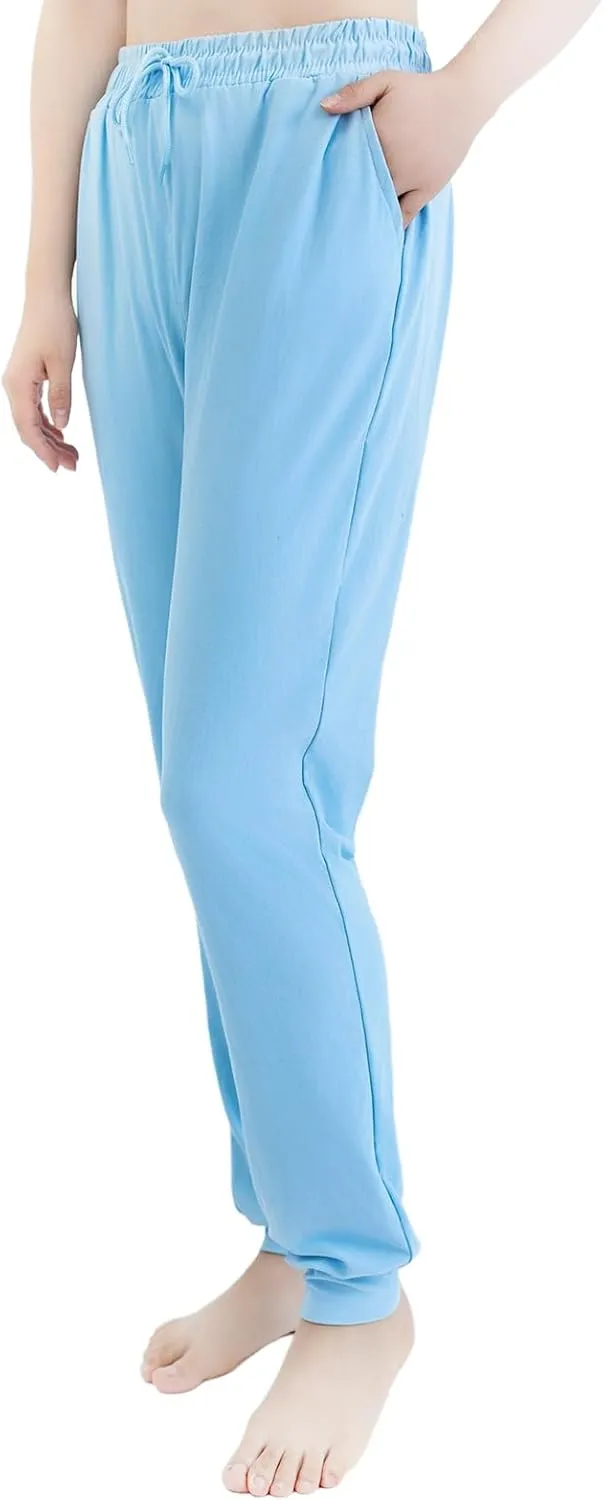 TRIUNION 2 Pack Sweatpants for Women with Pockets Lightweight Jogger Pants for Women Lounge Pants for Workout Running Yoga