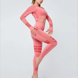 Two-piece yoga tight pants