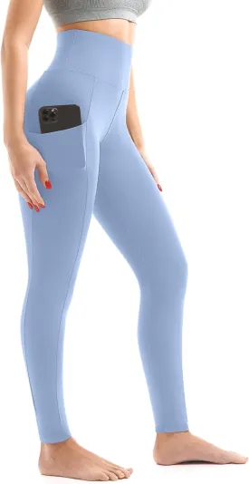 Walifrey Leggings with Pockets for Women, High Waisted Buttery Soft Womens Leggings for Gym Yoga Workout